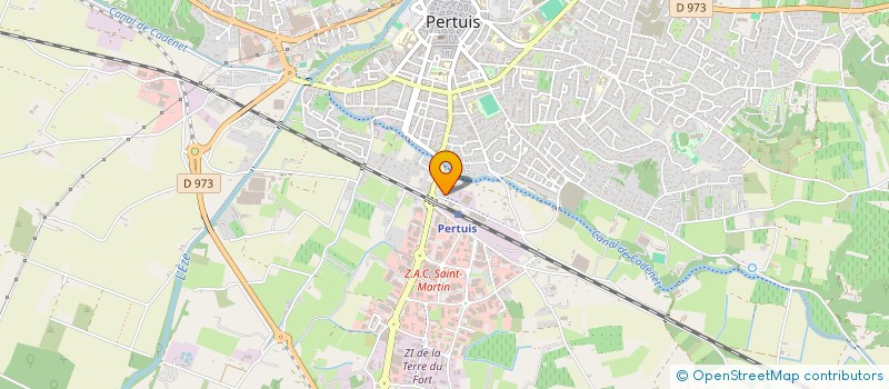 localisation de l'entreprise DECLIC MULTIMEDIA à PERTUIS