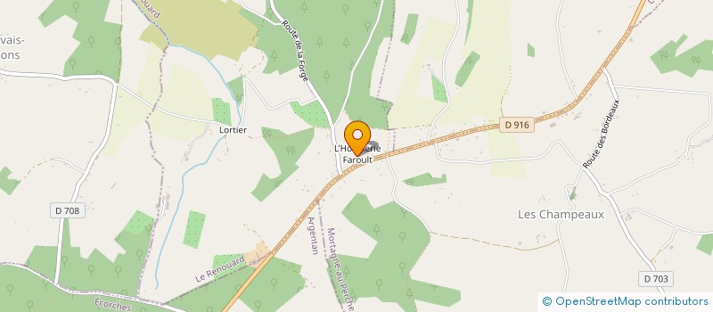 localisation de l'entreprise DECLIC PAYSAGE à LES CHAMPEAUX