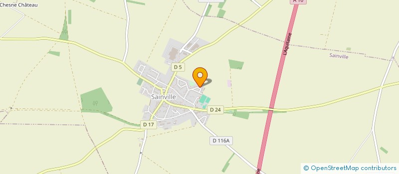 localisation de l'entreprise DECLIC' SERVICES à SAINVILLE