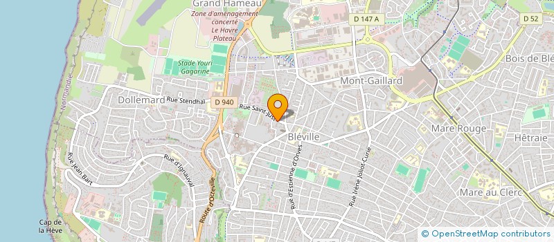 localisation de l'entreprise DECLIC SERVICES AUX ENTREPRISES à LE HAVRE