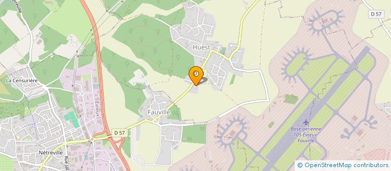 localisation de l'entreprise DECLIC SPIRIT  HUEST