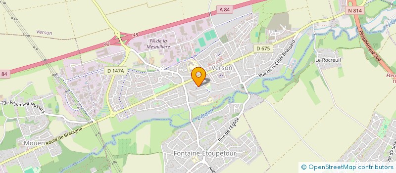 localisation de l'entreprise DECLIC & TOIT  VERSON