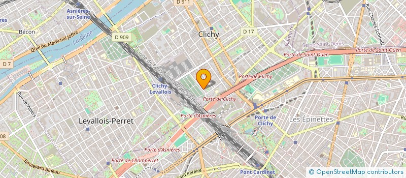 localisation de l'entreprise DECLICC FORMATION à CLICHY