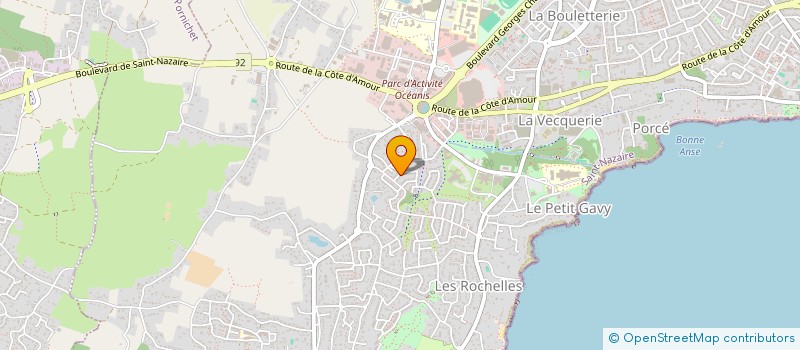 localisation de l'entreprise DECLIK à SAINT-NAZAIRE
