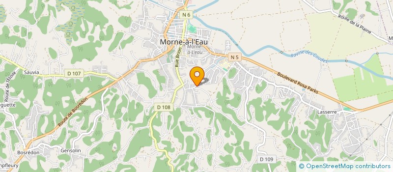 localisation de l'entreprise DECLINAISON DE SAVEURS  MORNE-A-L'EAU