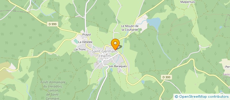 localisation de l'entreprise DECLIQ ET CO  SAINT-GERMAIN-L'HERM