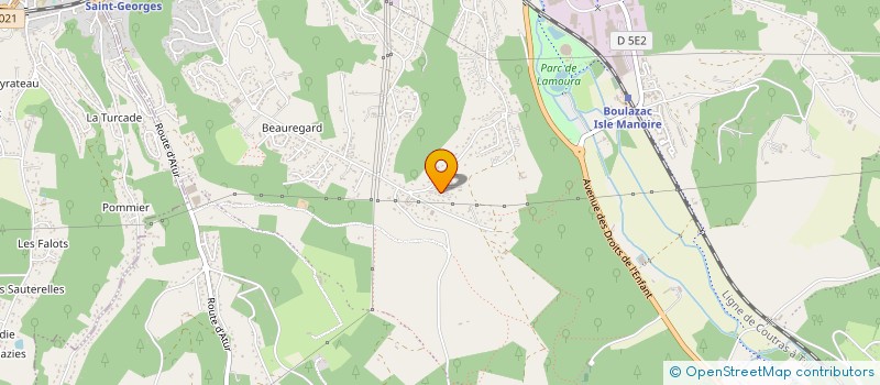 localisation de l'entreprise DECLIQ PRINT COMPAGNY  BOULAZAC ISLE MANOIRE