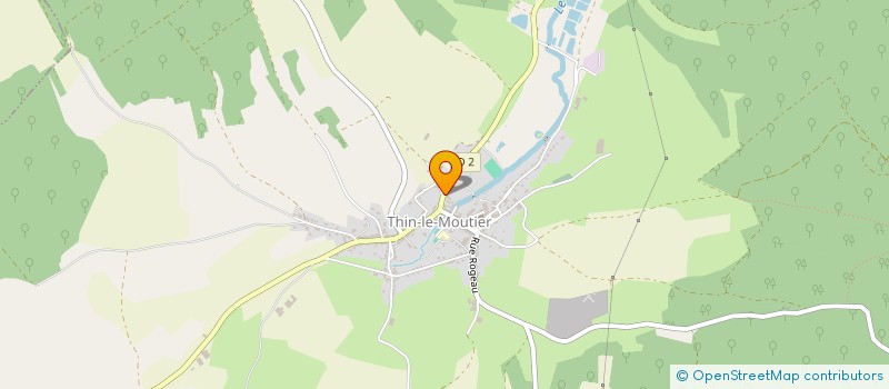 localisation de l'entreprise DECLUNDER-MILLET  THIN-LE-MOUTIER