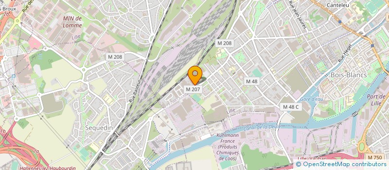localisation de l'entreprise DECO 3 PLUS à LILLE
