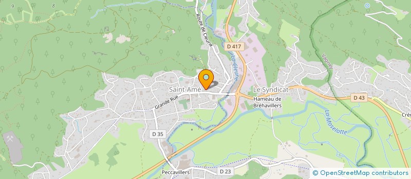 localisation de l'entreprise DECO  SAINT-AME