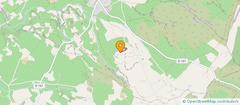 localisation de l'entreprise DECO ASTRUC  SAINT-PONS-DE-MAUCHIENS