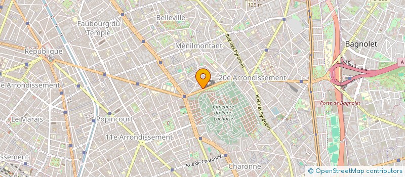 localisation de l'entreprise DECO BAT  PARIS