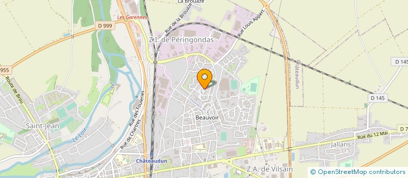 localisation de l'entreprise DECO BAT à CHATEAUDUN