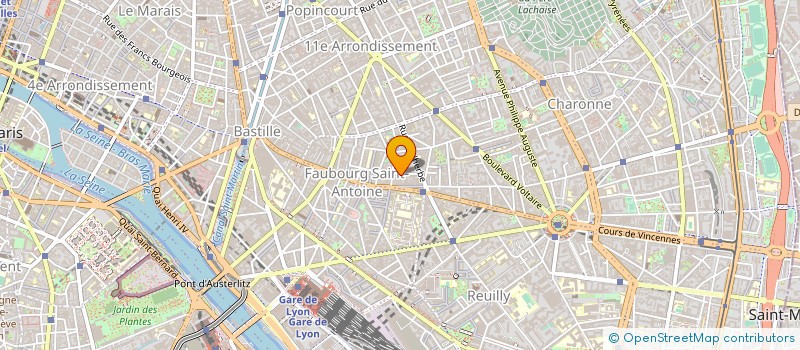 localisation de l'entreprise DECO BAT IMMO  PARIS