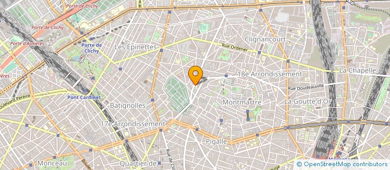 localisation de l'entreprise DECO-BRIQUES  PARIS