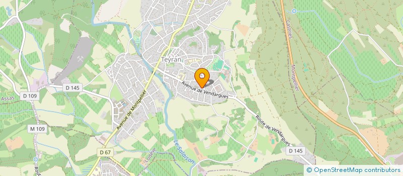 localisation de l'entreprise DECO CARLOTTA  TEYRAN