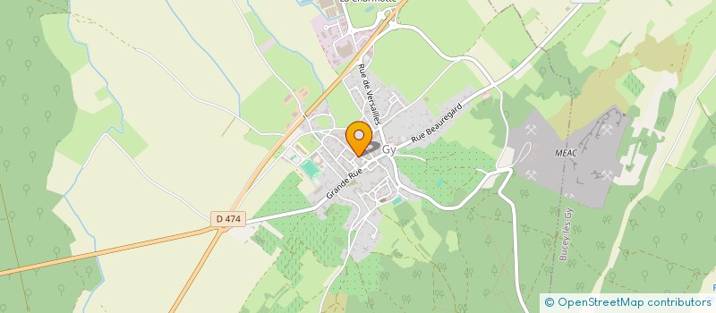 localisation de l'entreprise DECO CARTES  GY