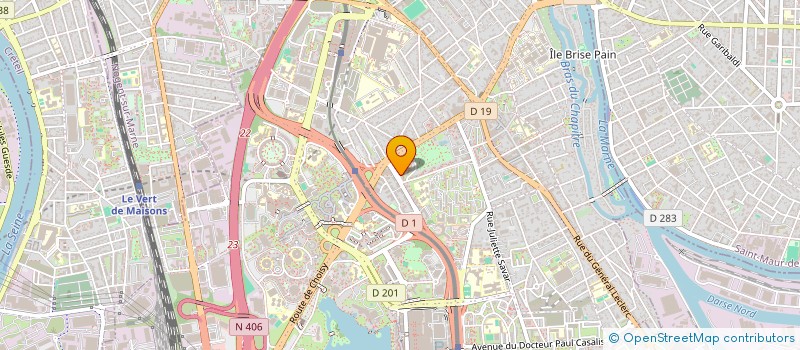 localisation de l'entreprise DECO CHEN  CRETEIL