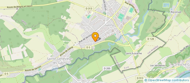 localisation de l'entreprise DECO CLICQUOT  GASNY