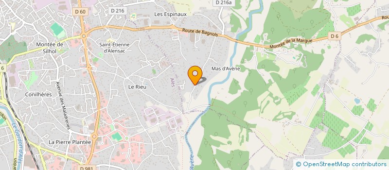 localisation de l'entreprise DECO CLIMATISATION à SAINT-PRIVAT-DES-VIEUX