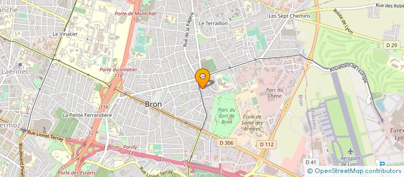 localisation de l'entreprise DECO CNP BATIMENT EURL à BRON