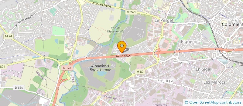 localisation de l'entreprise DECO CONCEPT 31 à COLOMIERS