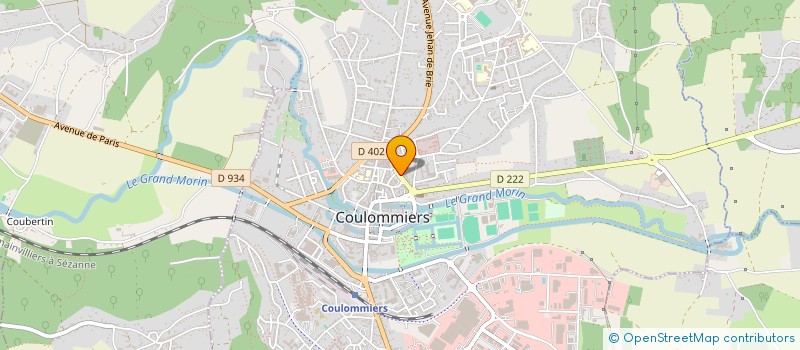 localisation de l'entreprise DECO CREA à COULOMMIERS