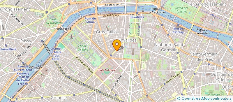 localisation de l'entreprise DECO D'AME BIS  PARIS