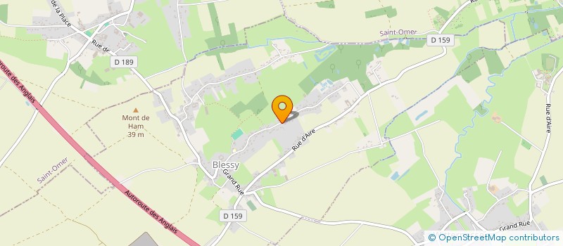 localisation de l'entreprise DECO DE LA LYS à MAZINGHEM