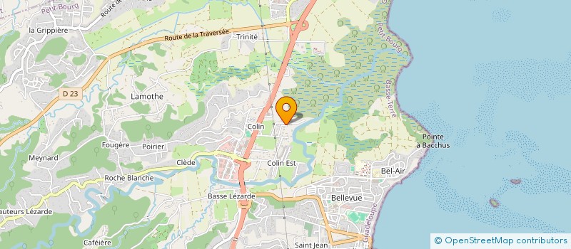 localisation de l'entreprise DECO & DESIGN  PETIT BOURG