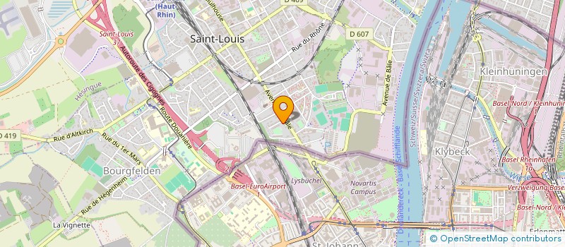 localisation de l'entreprise DECO DIMOD DIFFUSION FRANCE  SAINT-LOUIS