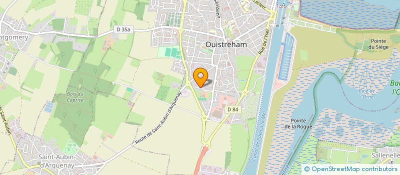 localisation de l'entreprise DECO DOMUS  OUISTREHAM