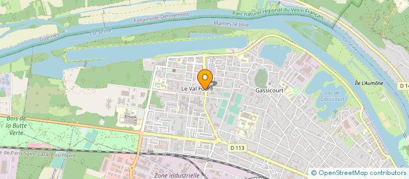 localisation de l'entreprise DECO EVENT S à MANTES-LA-JOLIE
