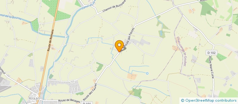 localisation de l'entreprise DECO & FACADE  ALIXAN