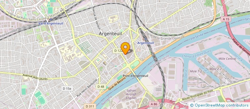 localisation de l'entreprise DECO FETE CONCEPT  SARTROUVILLE