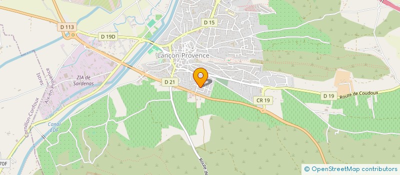 localisation de l'entreprise DECO-FFRAGE  LANCON-PROVENCE