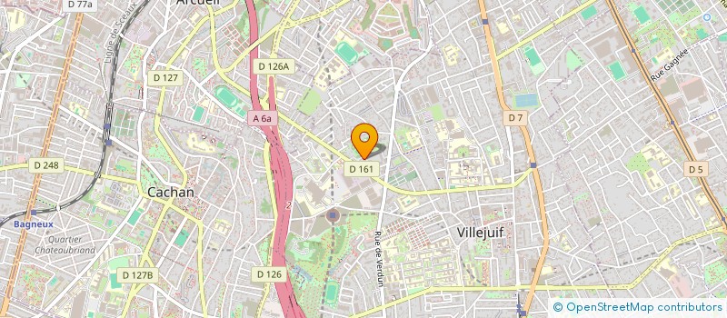 localisation de l'entreprise DECO IDF à VILLEJUIF
