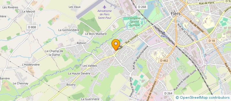 localisation de l'entreprise DECO-ILLUM à FLERS