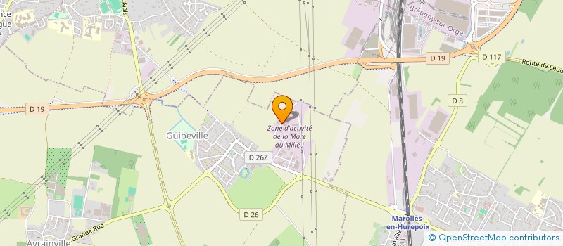 localisation de l'entreprise DECO - IMMO  ETAMPES