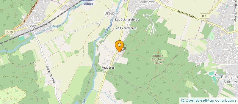 localisation de l'entreprise DECO INTEMPORELLE  SAINT-YON