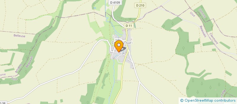 localisation de l'entreprise DECO JARDIN SERVICES  CROISSY-SUR-CELLE