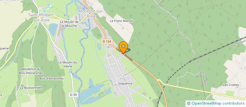 localisation de l'entreprise DECO KDO  THENOUVILLE