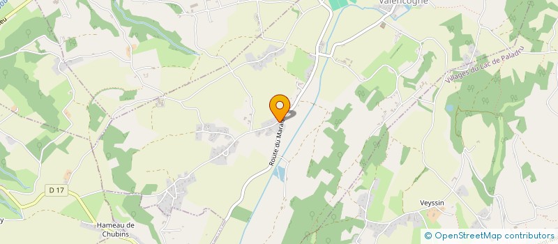 localisation de l'entreprise DECO LAC BLEU  VALENCOGNE