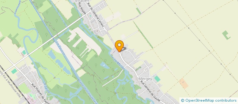 localisation de l'entreprise DECO LORENZI MAURIZIO  MERGEY