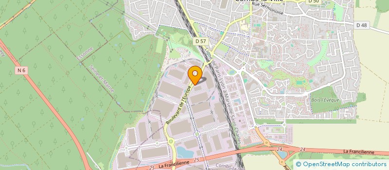 localisation de l'entreprise DECO M2  COMBS-LA-VILLE