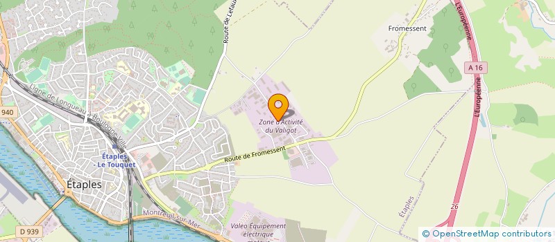 localisation de l'entreprise DECO MAISON DESIGN  ETAPLES