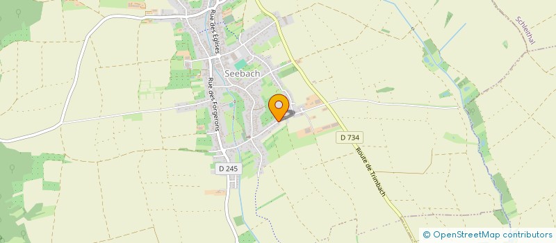 localisation de l'entreprise DECO MARC  SEEBACH