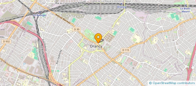 localisation de l'entreprise DECO-MENAGERS  DRANCY