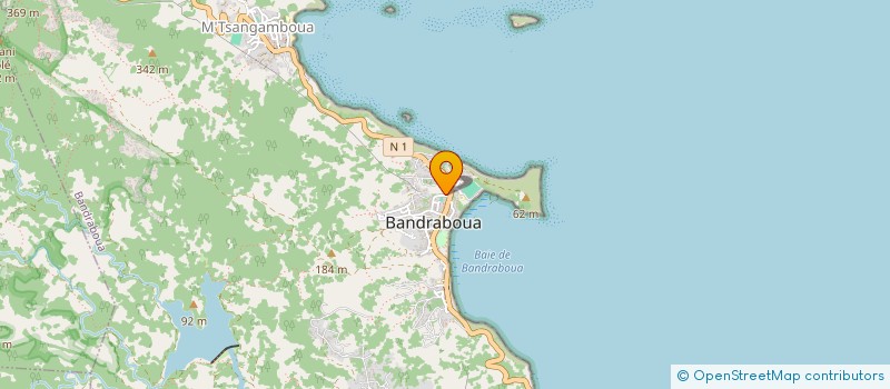 localisation de l'entreprise DECO & MERVEILLES à BANDRABOUA