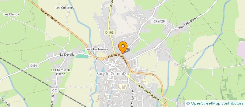 localisation de l'entreprise DECO MIK  SURY-LE-COMTAL